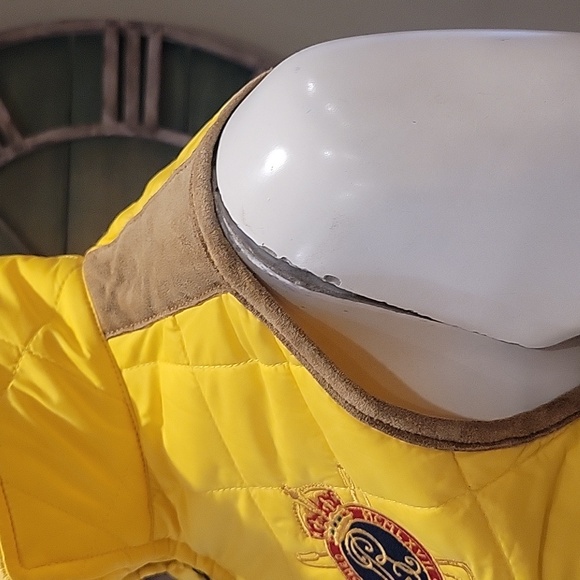 Ralph Lauren Blue Label Quilted Vest With Suede Trim Details - Picture 10 of 15